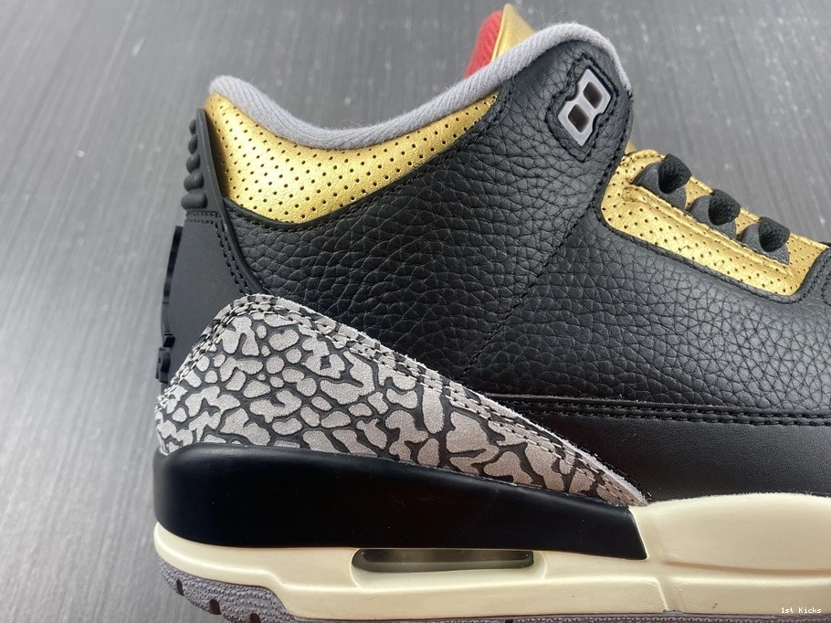 WMNS Jordan Gold 3 Air CK9246-067 Black 1004